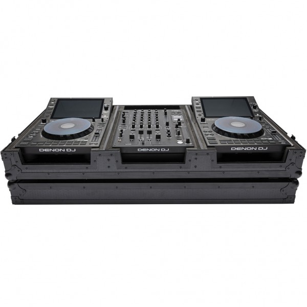 MULTI FORMAT CASE PLAYER/MIXER SET BLACK WHEELS